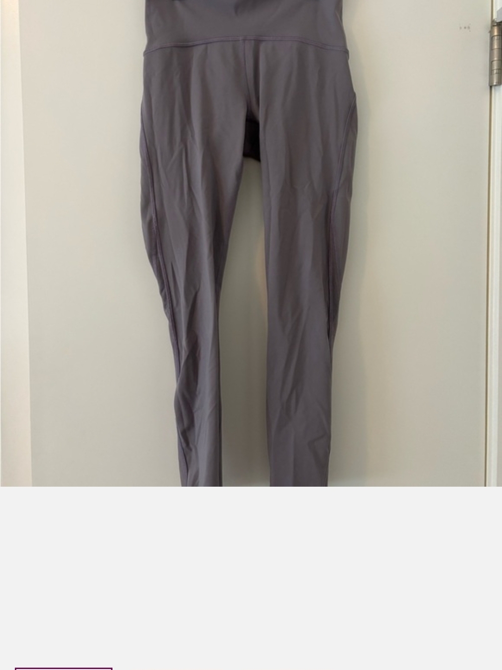 lululemon athletica Taupe Gray High-Rise Leggings